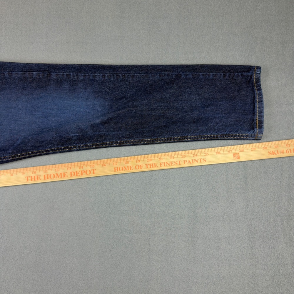 Levis 531 Athletic Slim Jeans Mens 34x32 Dark Indigo Tapered Denim Pants - Picture 5 of 10